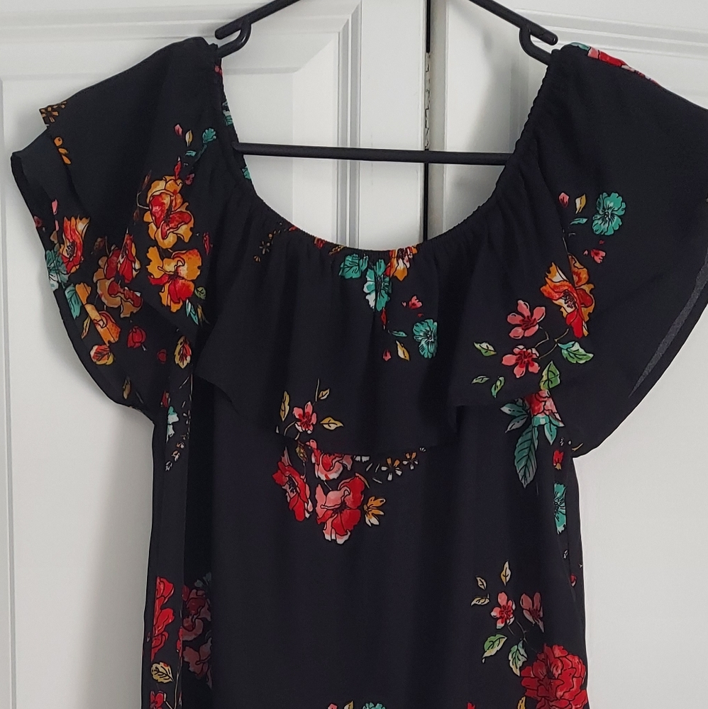 Flower Casual Top